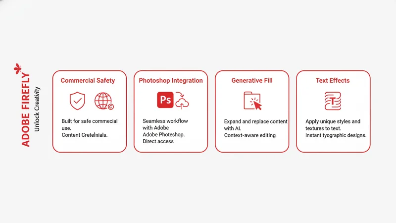Adobe Firefly 主な機能