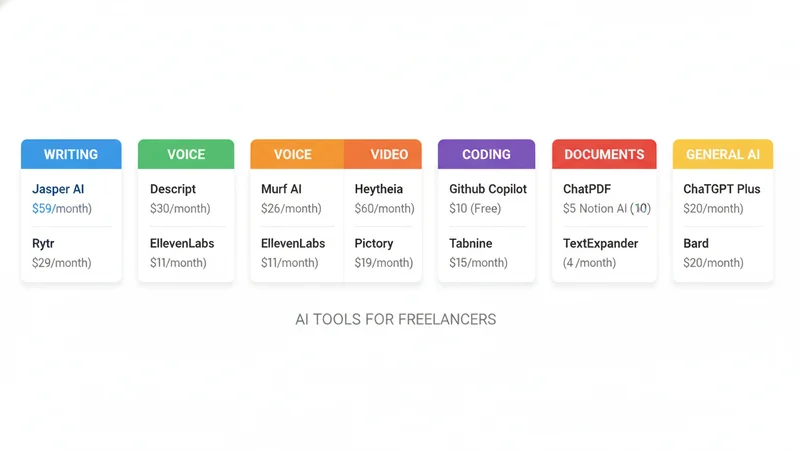 フリーランス向けAIツール比較